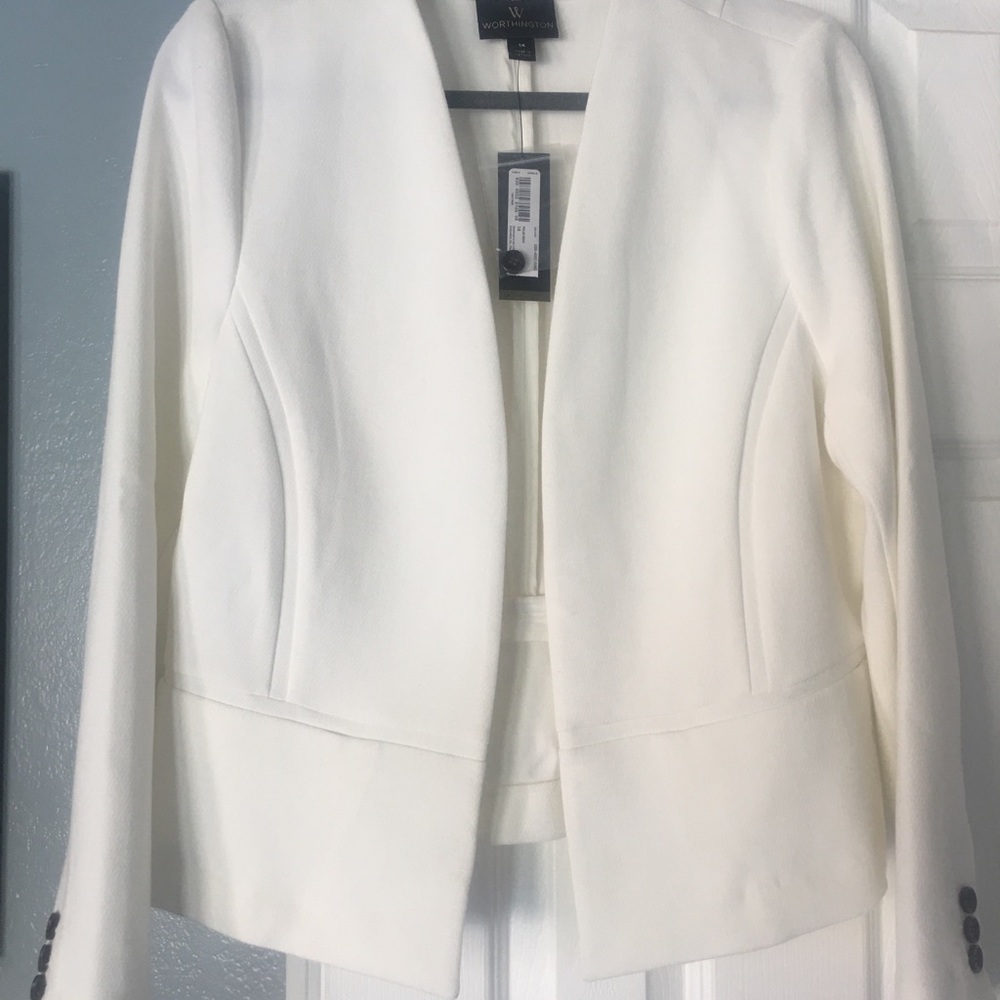 White Blazer